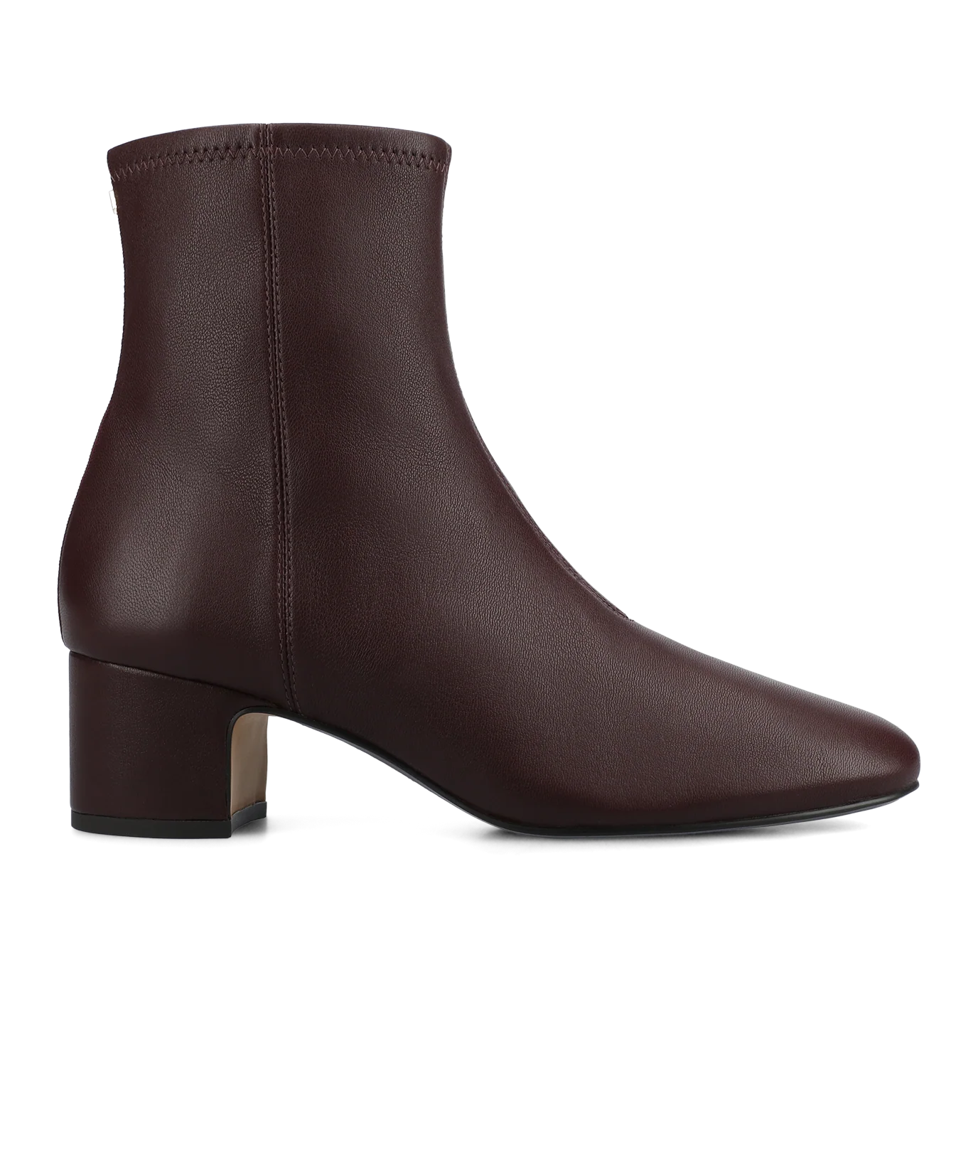 The Starling 50 Bootie - Burgundy Stretch Leather - Image 4