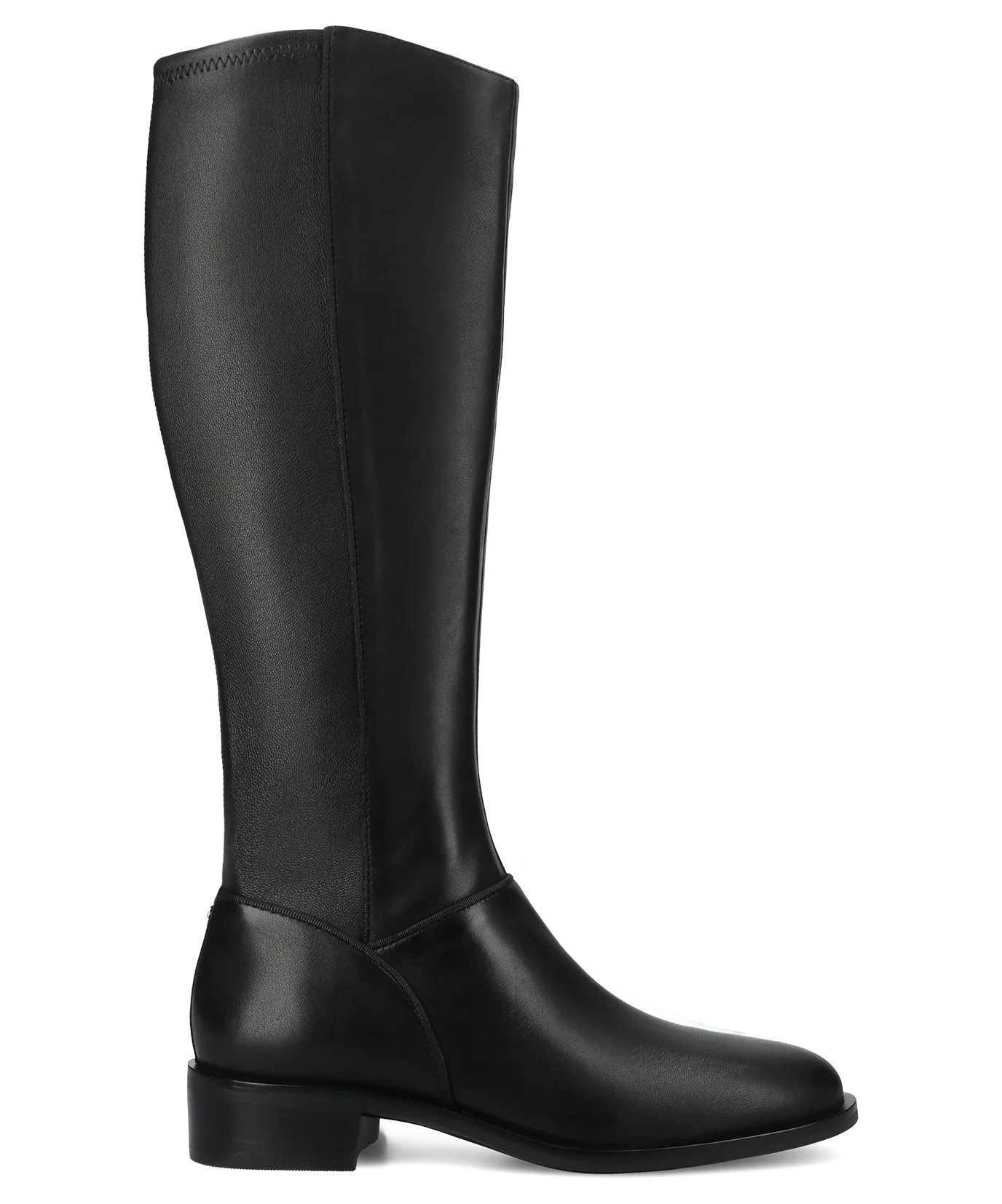 The Starling Tall Boot - Black Leather - Image 3