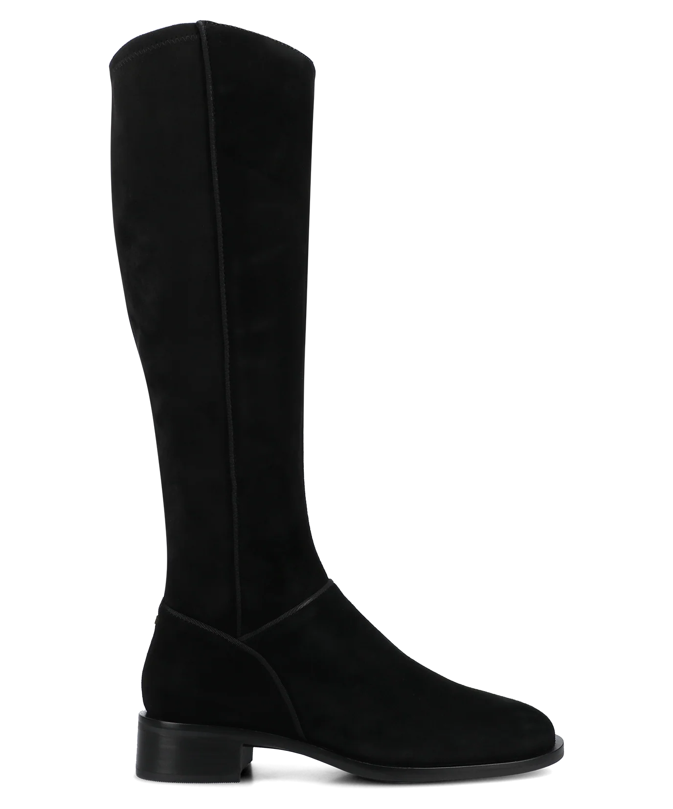 The Starling Tall Boot - Black Suede - Image 3