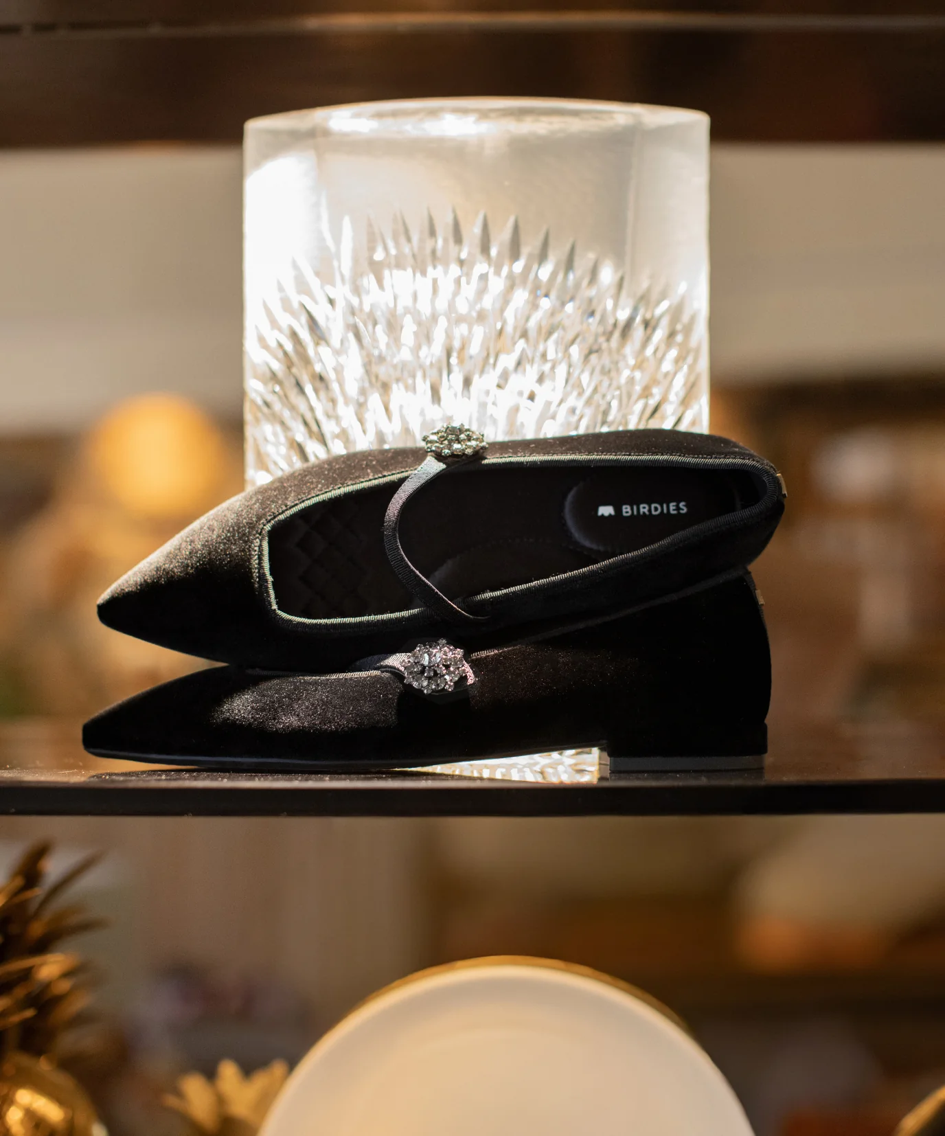 The Goldfinch 15 Mary Jane - Black Velvet - Image 4