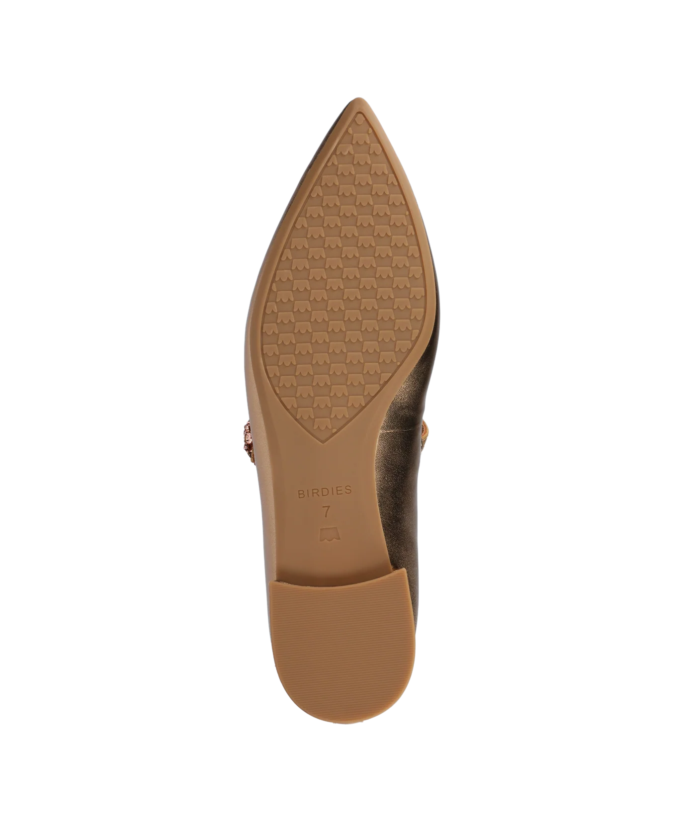 The Goldfinch 15 Mary Jane - Vintage Gold Metal Leather - Image 7