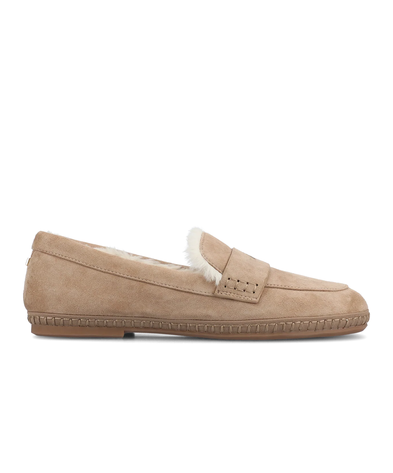 The Heron Loafer Cozy - Latte Suede - Image 4