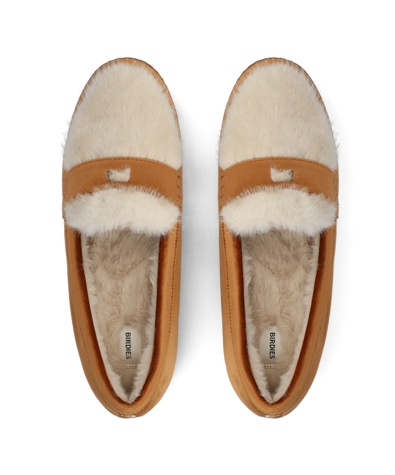 The Heron Loafer Cozy - Tan Velvet Faux Fur - Image 3