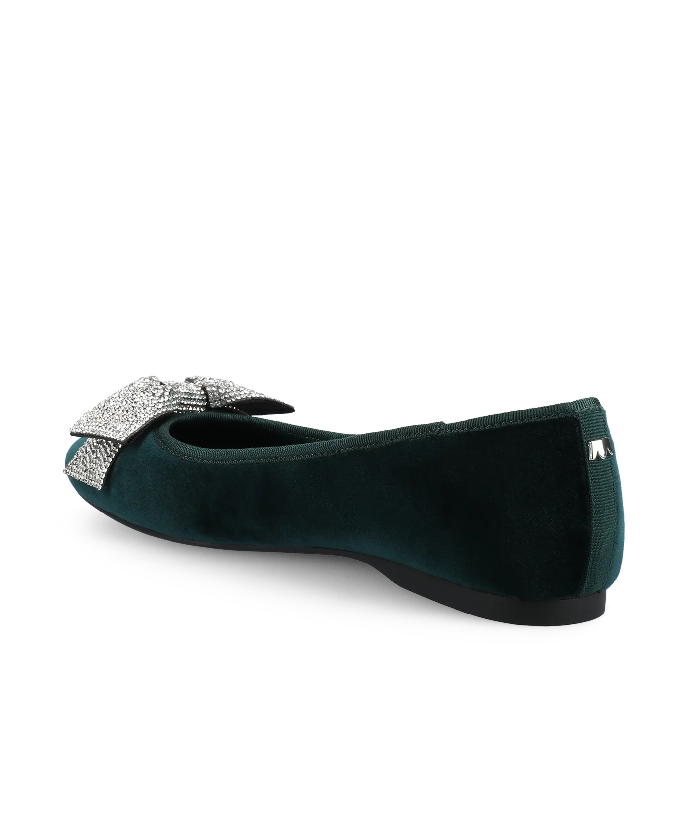 The Hummingbird Jewelry Bow - Royal Green Velvet - Image 6