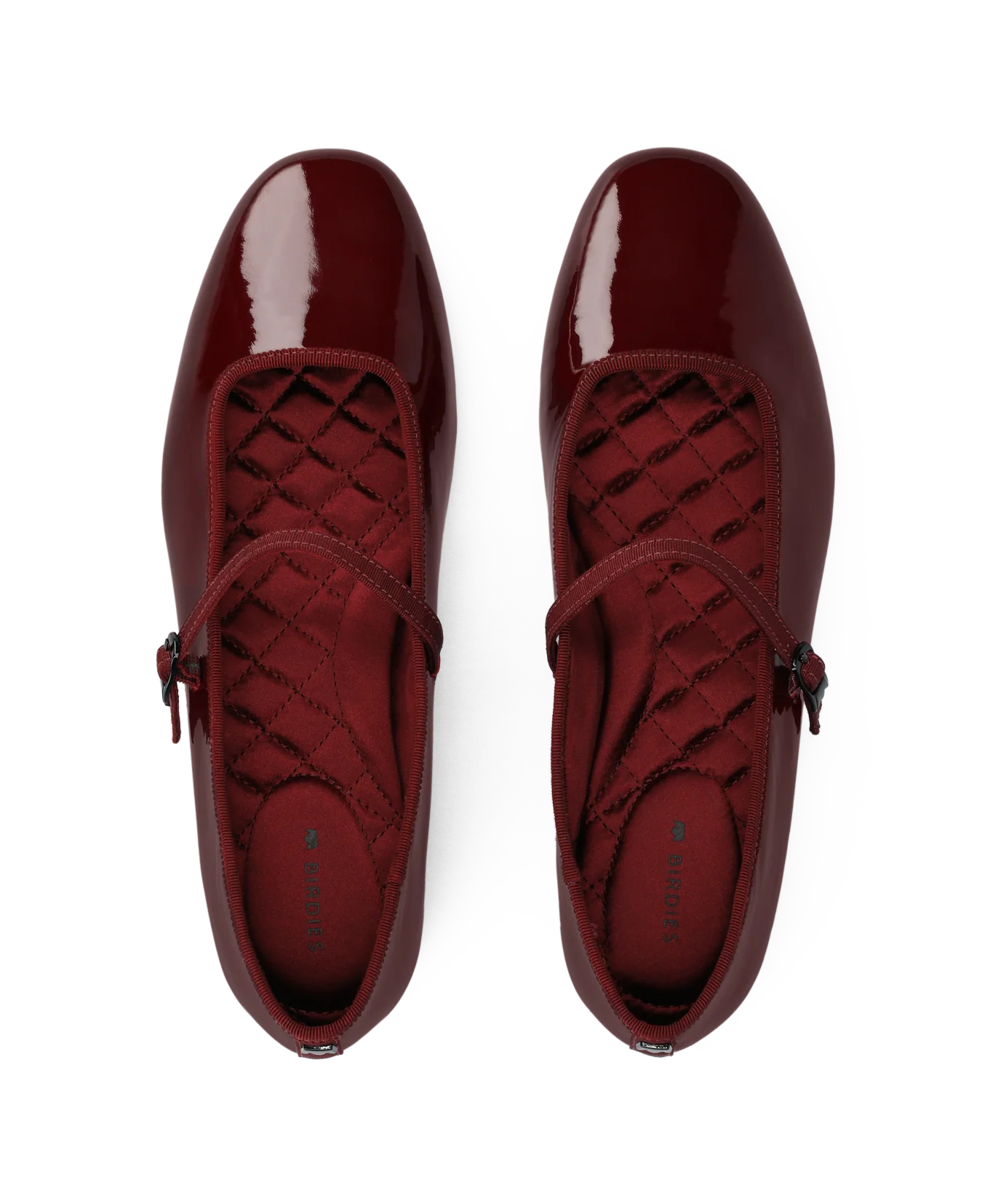 The Hummingbird  Mary Jane - Burgundy Patent - Image 5