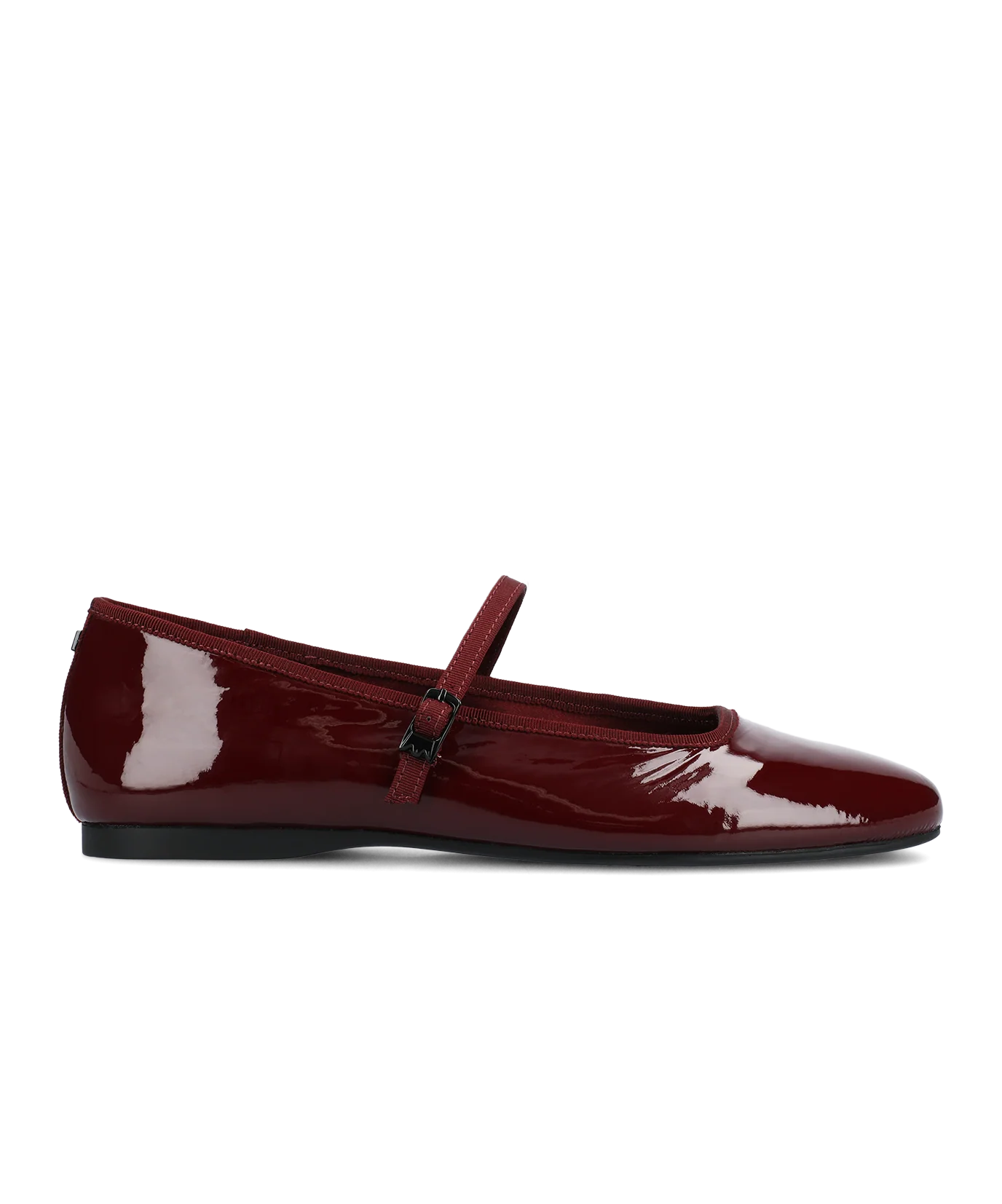 The Hummingbird  Mary Jane - Burgundy Patent - Image 6