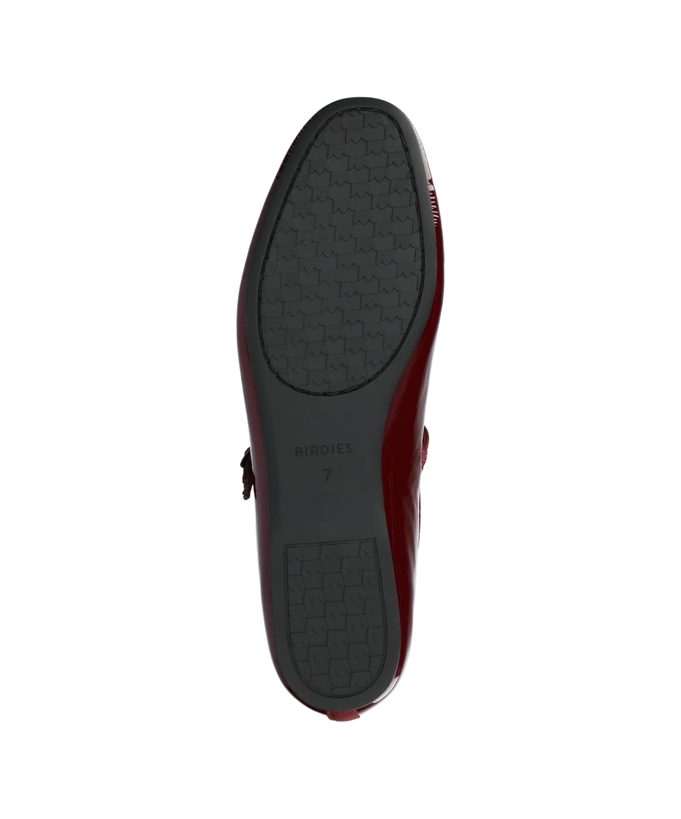 The Hummingbird  Mary Jane - Burgundy Patent - Image 8