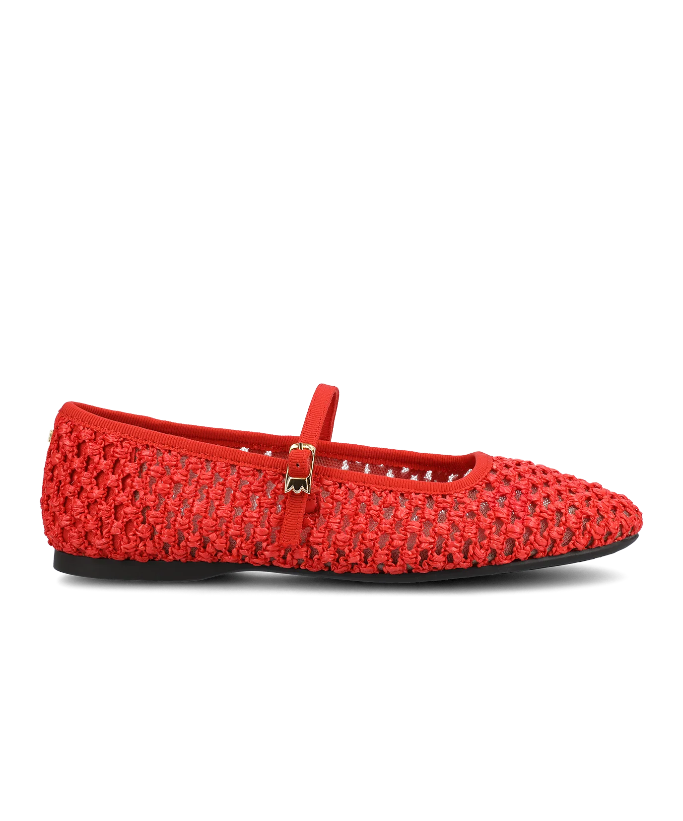 The Hummingbird Mary Jane - Red Openweave - Image 4