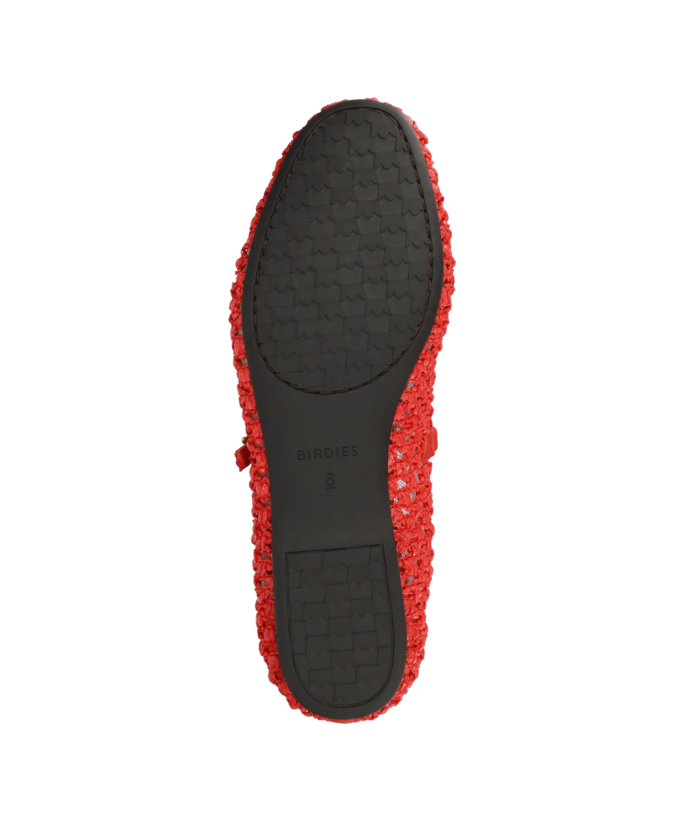 The Hummingbird Mary Jane - Red Openweave - Image 6