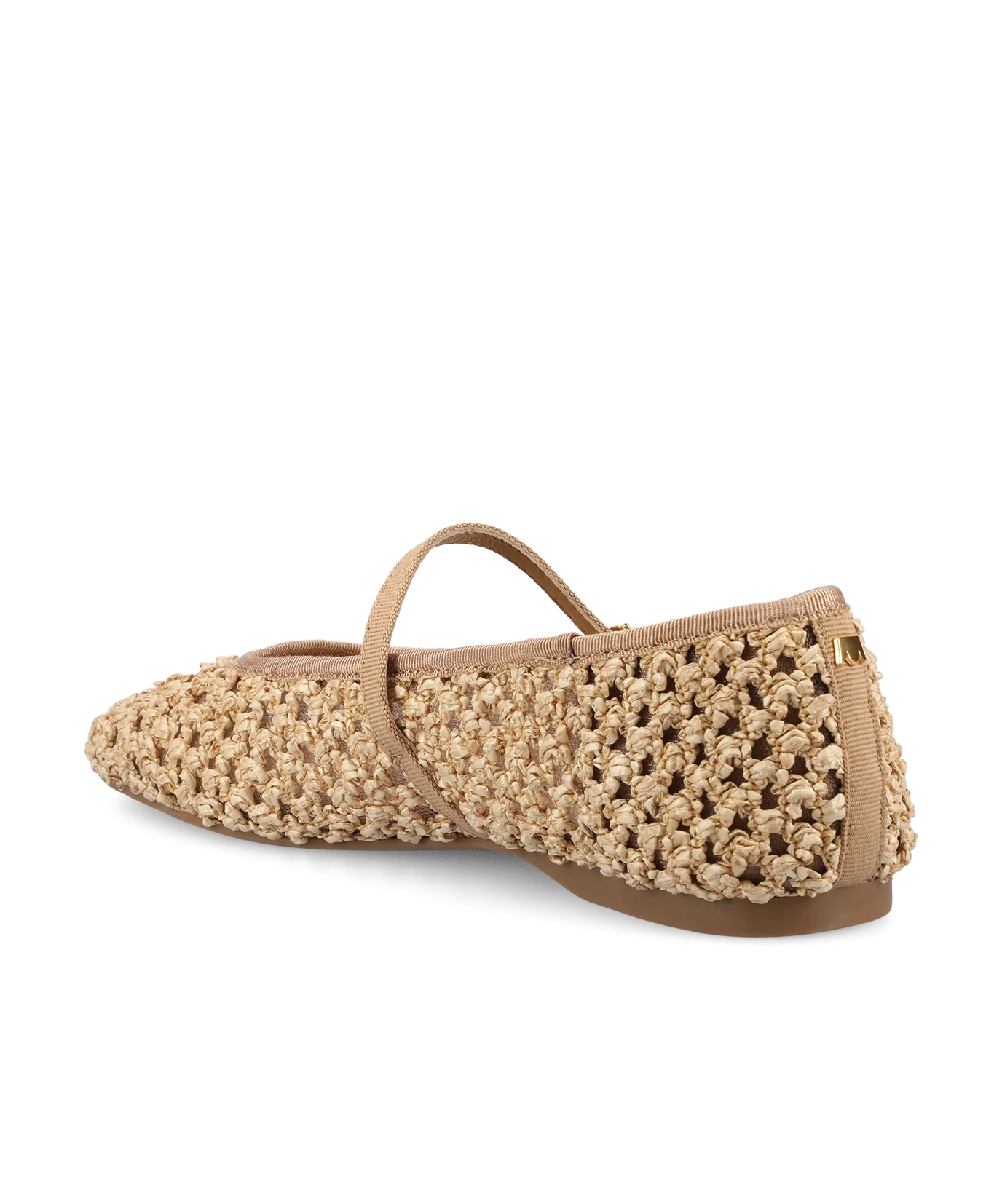 The Hummingbird Mary Jane - Tan Openweave - Image 4
