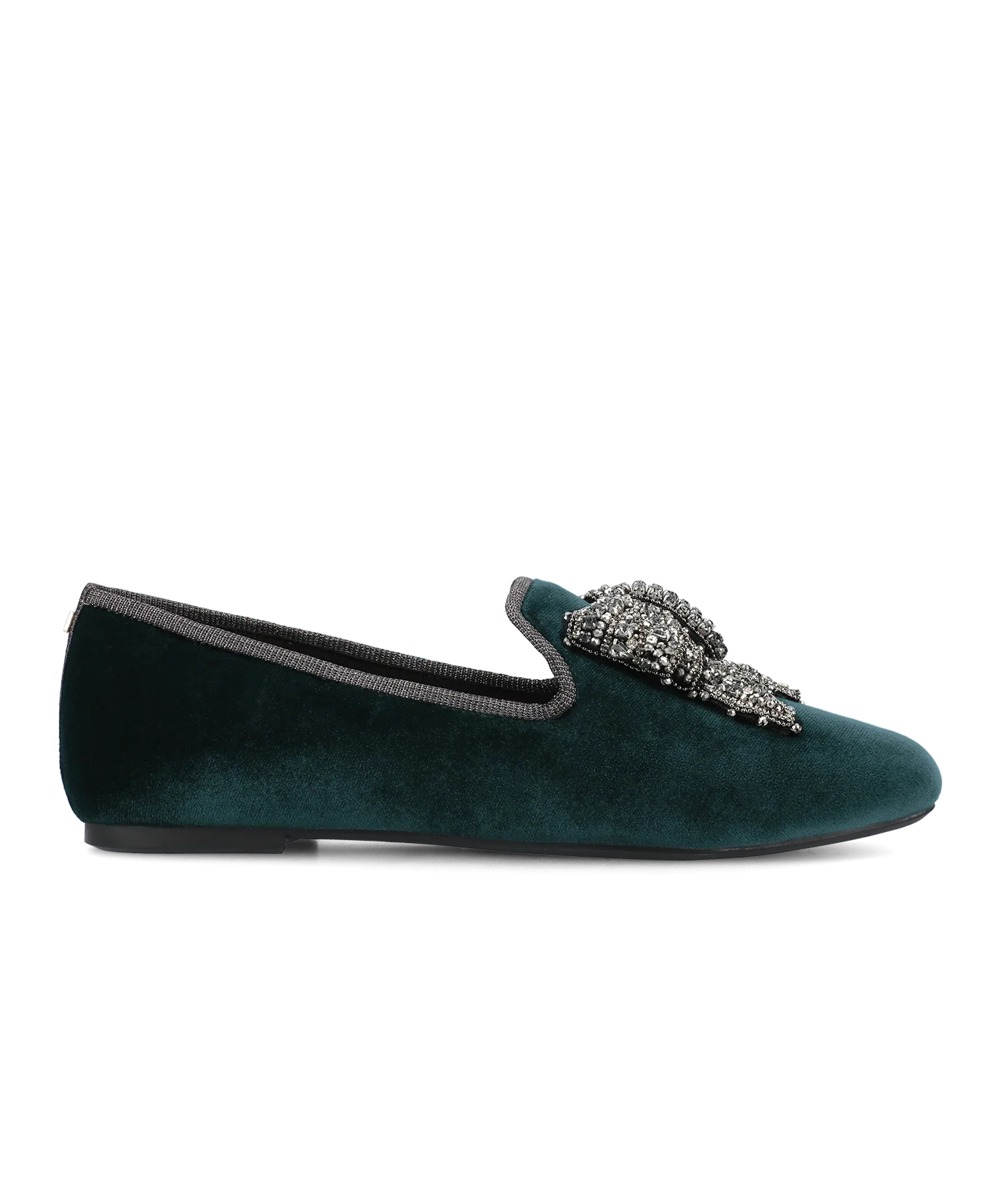 The Starling Monaco Bow - Royal Green Velvet - Image 4