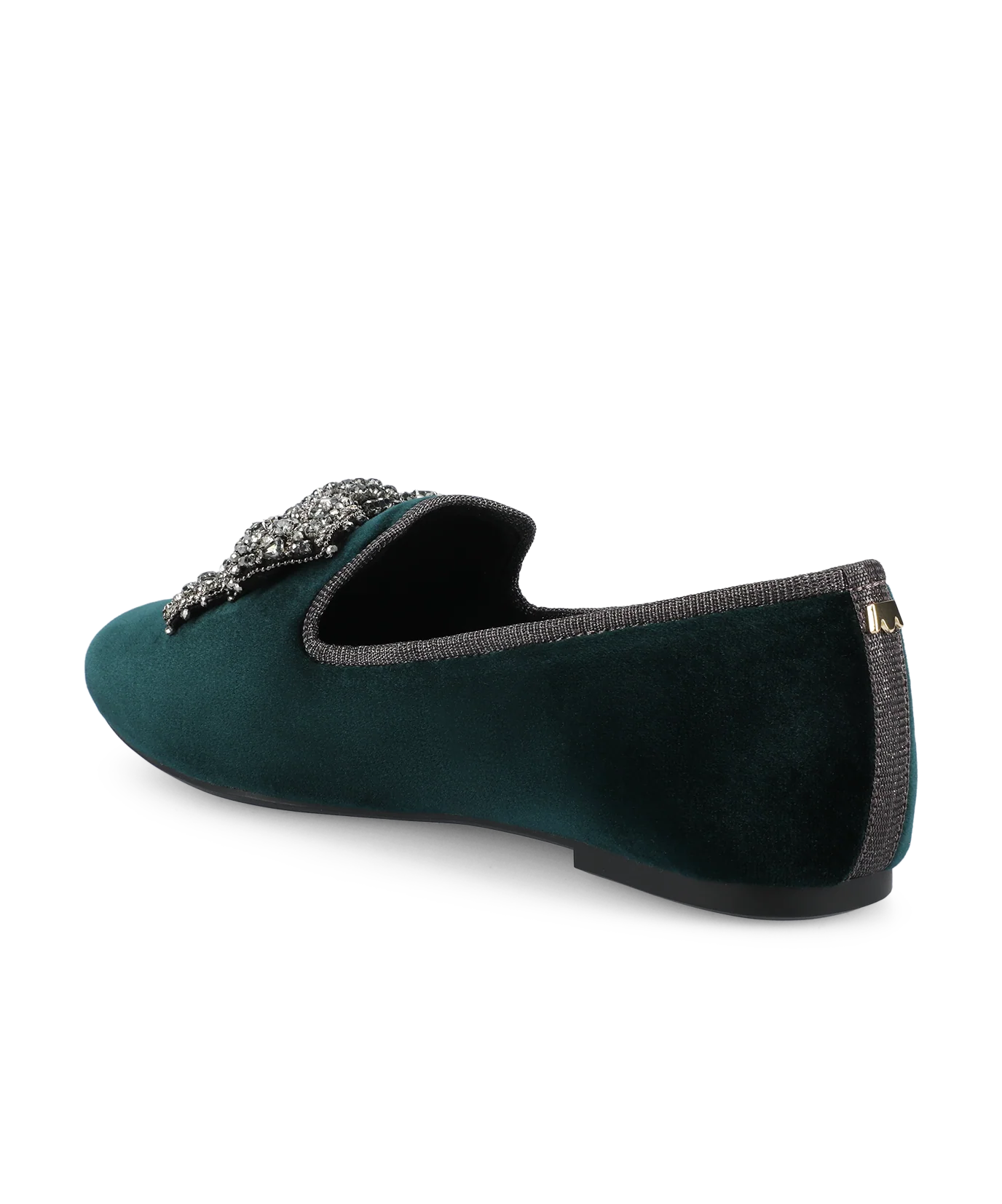 The Starling Monaco Bow - Royal Green Velvet - Image 5