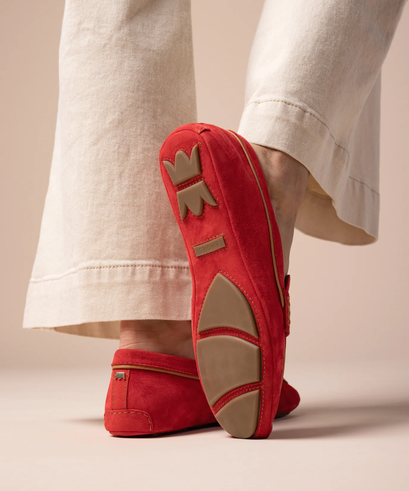 The Vesper Driver - Red Suede - Image 3