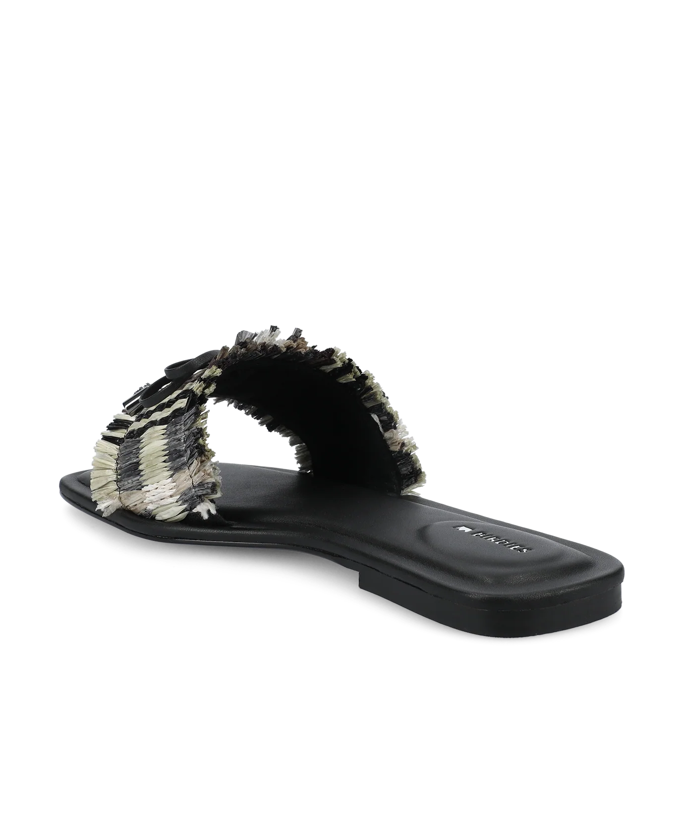 The Kiwi Bow - Black Multi Raffia - Image 6