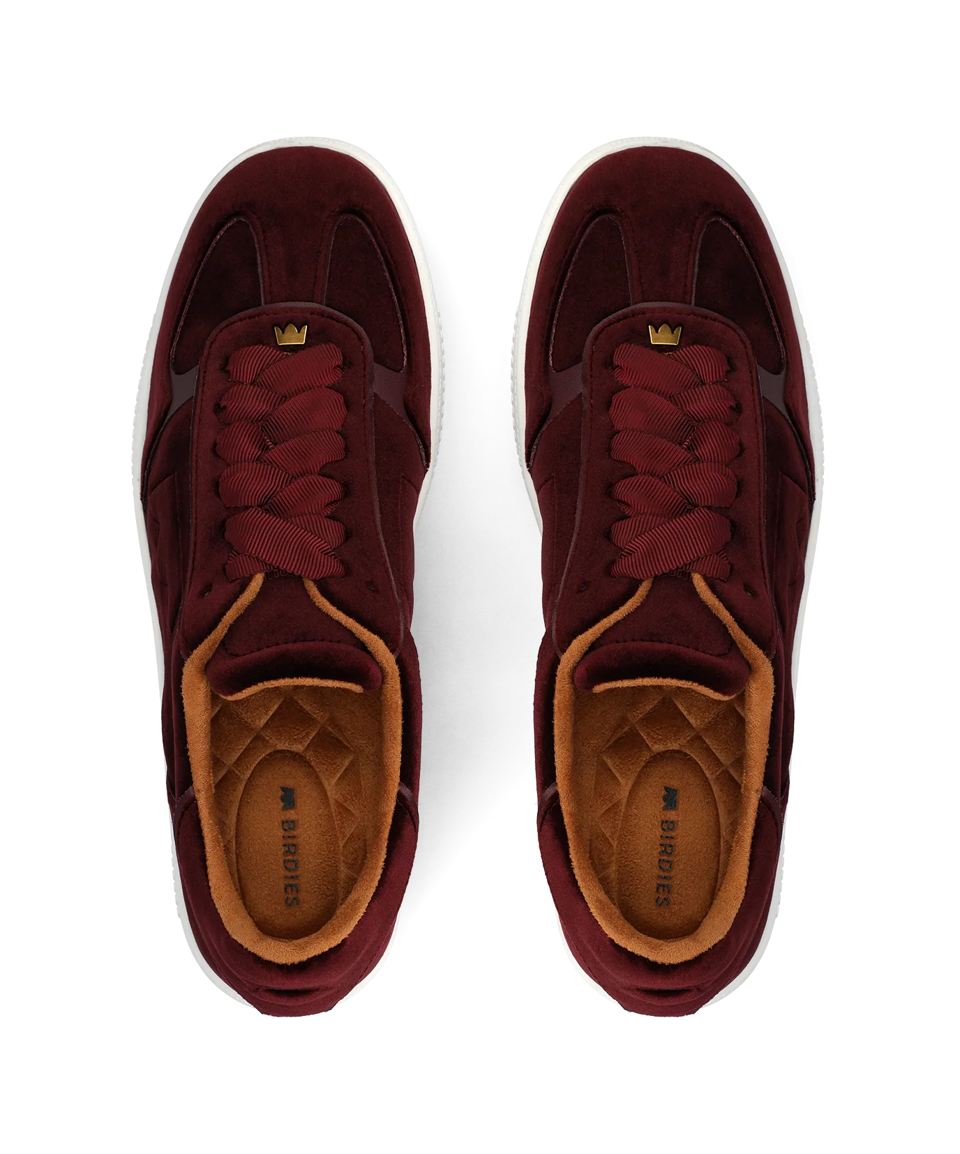 The Jay Sneaker - Burgundy Velvet - Image 3