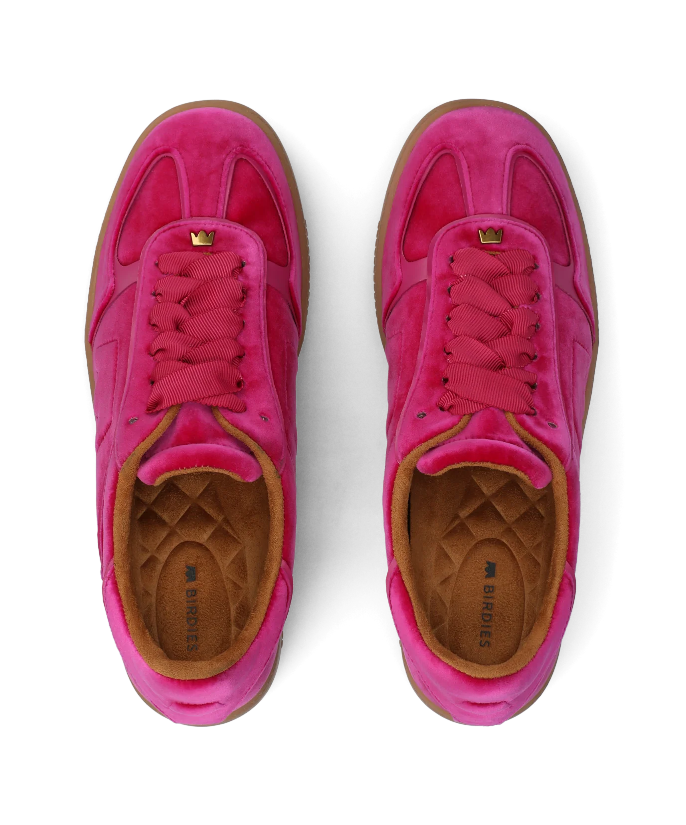The Jay Sneaker - Hot Pink Velvet - Image 4